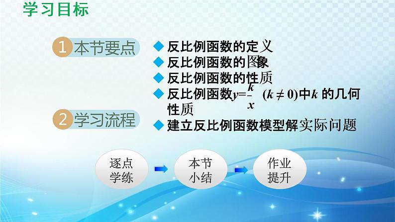 17.4 反比例函数华师大版数学八年级下册导学课件02