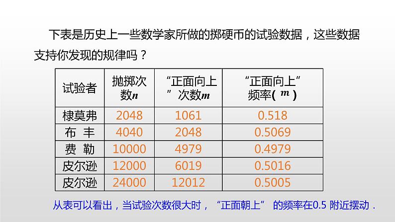 苏科版八年级数学下册教学课件8.3 第1课时 概率的概念与意义 同步课件第8页