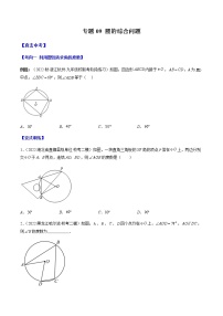 2023年中考数学一轮复习——直击中考几何专题专题09 圆的综合问题（通用版）