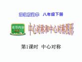 2.3 第1课时 中心对称 湘教版八年级数学下册课件