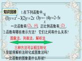华师版数学八年级下册 17.3.2 第1课时 一次函数图象的画法及其平移 课件