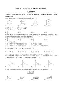 内蒙古自治区包头市东河区2022-2023学年九年级下学期期末数学试题(含答案)