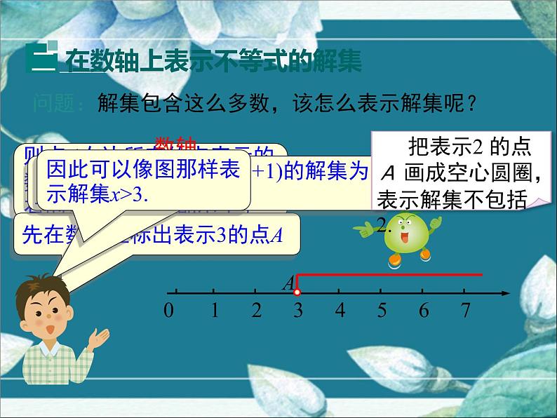 冀教版数学七年级下册 10.3 第1课时 一元一次不等式的有关概念 课件08