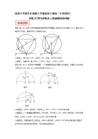 专题29圆与相似及三角函数综合问题-挑战中考数学压轴题之学霸秘笈大揭秘（全国通用）