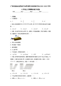 广西壮族自治区南宁市青秀区天桃实验学校2022-2023学年七年级上学期期末数学试题（含详细答案）