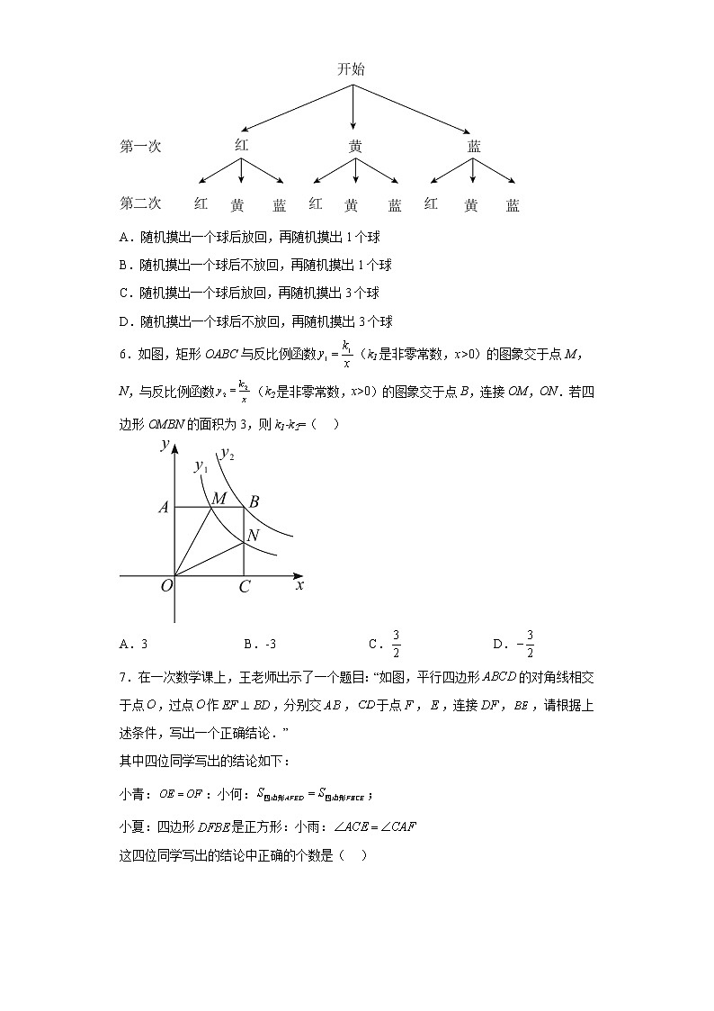 山东省菏泽市鄄城县2022-2023学年九年级上学期期末数学试题（含详细答案）第2页