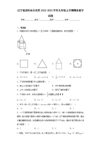 辽宁省沈阳市大东区2022-2023学年九年级上学期期末数学试题（含答案）