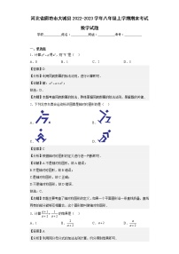 河北省廊坊市大城县2022-2023学年八年级上学期期末考试数学试题（含答案）