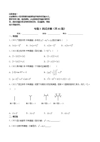 专题03 因式分解（共41题）及答案