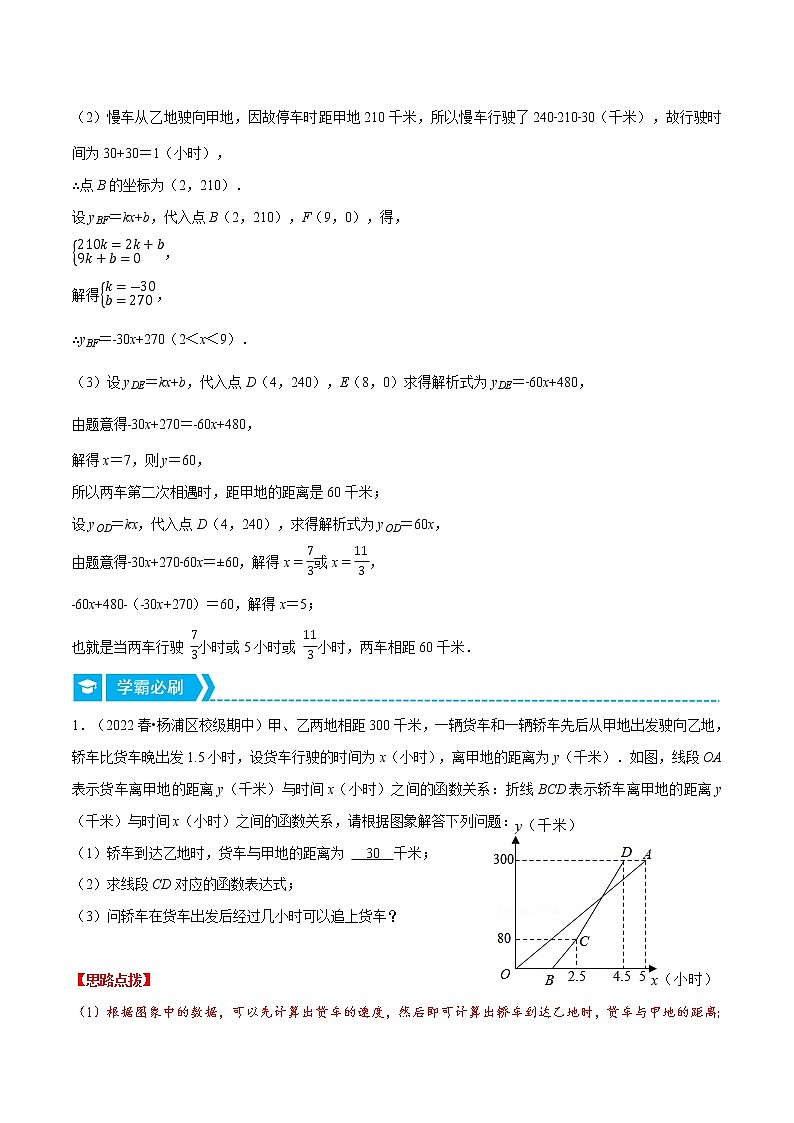 专题19.2 一次函数的应用（压轴题专项讲练）（人教版）（解析版）第2页