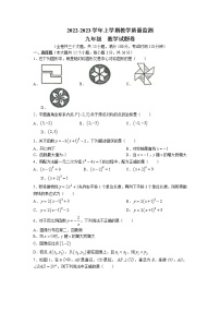 云南省玉溪市峨山彝族自治县2022-2023学年九年级上学期期末数学试题