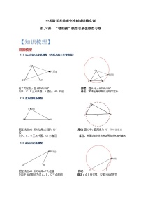 专题08 “辅助圆”模型求最值模型专题（解析版）