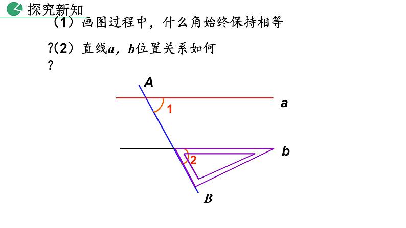 人教版七年级数学下册--5.2.2 平行线的判定（精品课件）06