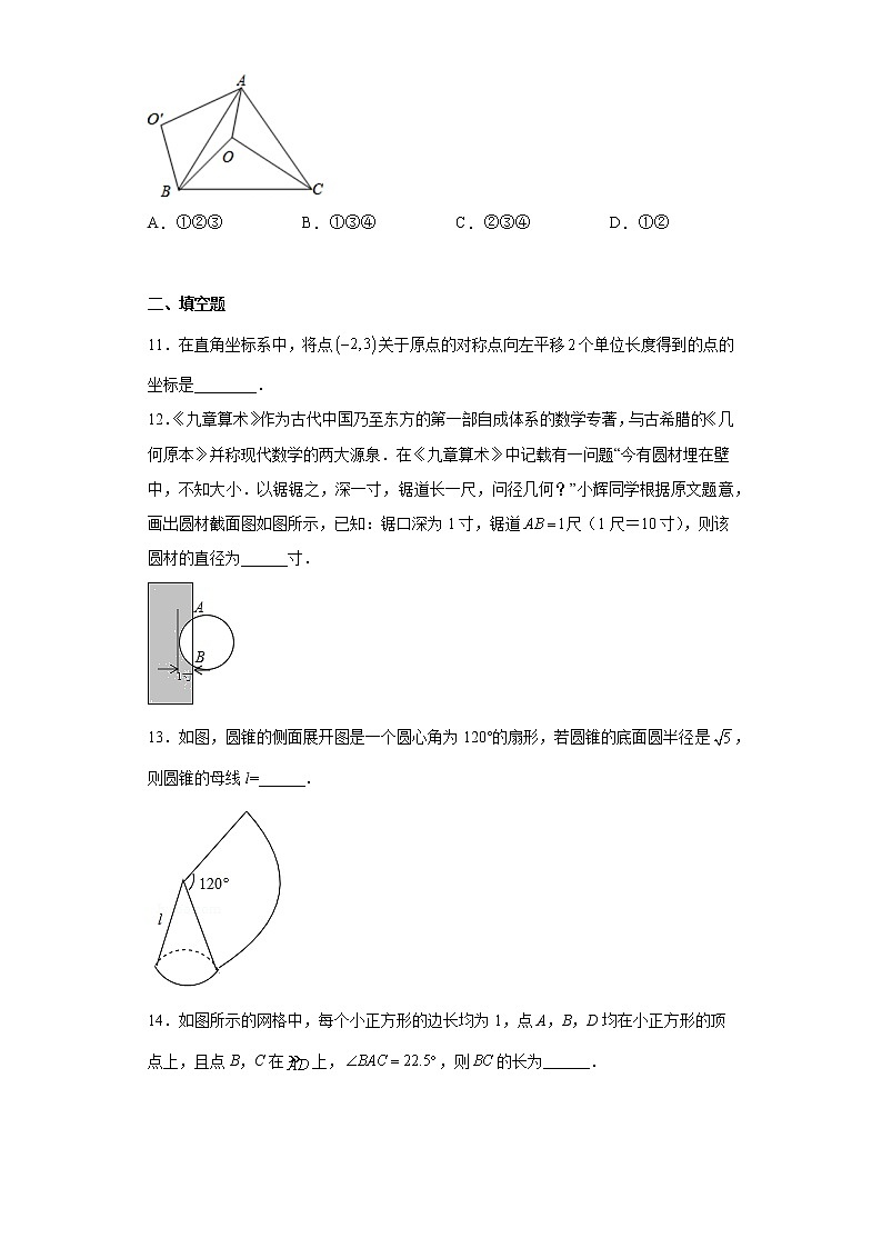 河南省洛阳市伊滨区2022-2023学年九年级上学期第二次质检数学试题（含详细答案）03