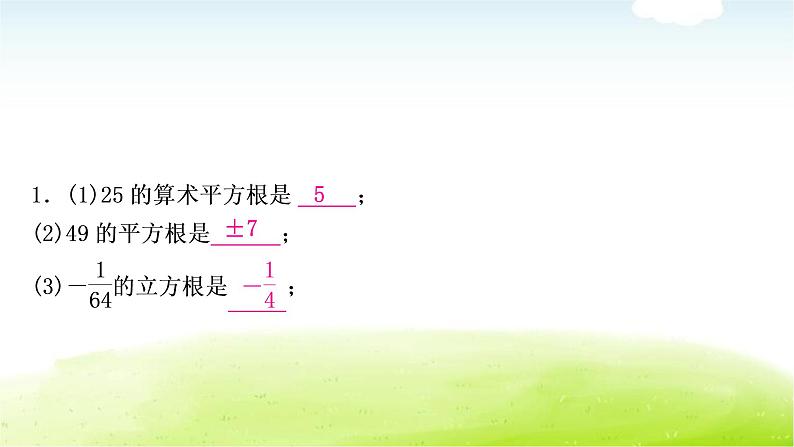 中考数学复习第二节数的开方与二次根式教学课件第8页