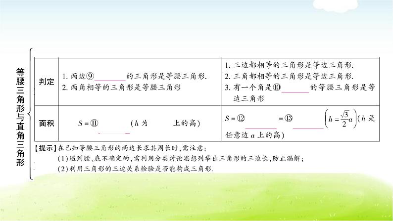 中考数学复习第三节等腰三角形与直角三角形教学课件第4页