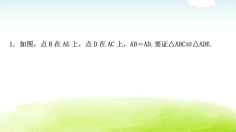 中考数学复习第四节全等三角形教学课件06