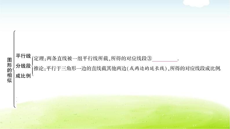 中考数学复习第五节图形的相似教学课件第4页