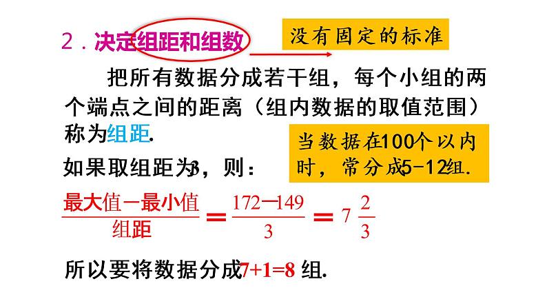 人教版七年级数学下册--10.2 直方图（精品课件）第7页