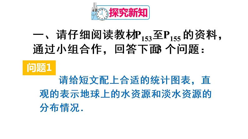 人教版七年级数学下册--10.3 课题学习 从数据谈节水（精品课件）第5页