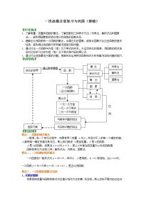 初中数学人教版八年级下册19.2.2 一次函数同步测试题