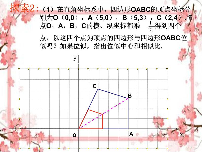 泰山区泰山实验中学2023年八年级第二学期9.9  利用位似放缩图形（2）课件PPT07