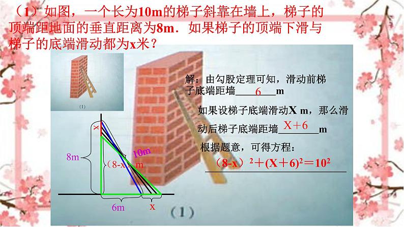 泰山区泰山实验中学2023年八年级第二学期8.6一元二次方程的应用4课件PPT第4页