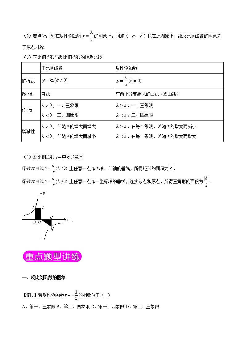 11.2 反比例函数的图象与性质-八年级数学下册同步培优讲练综合（苏科版）02
