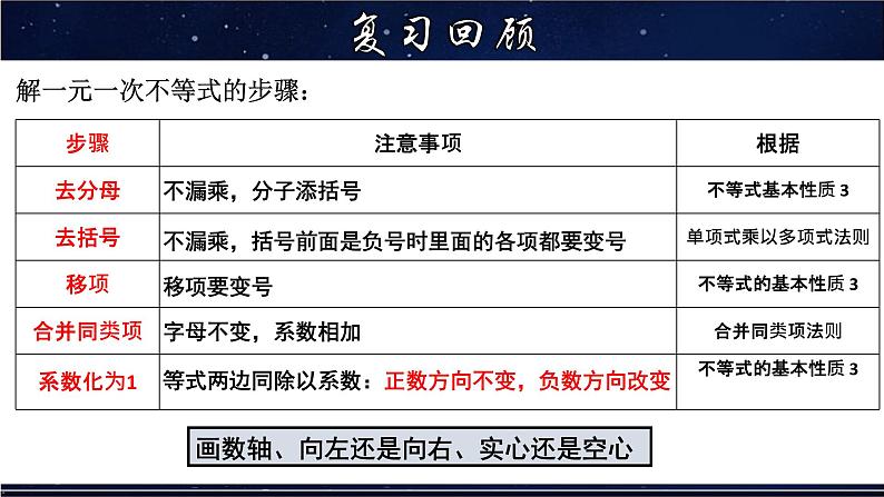 8.2.3 解一元一次不等式 第2课时 华东师大版七年级数学下册教学课件04