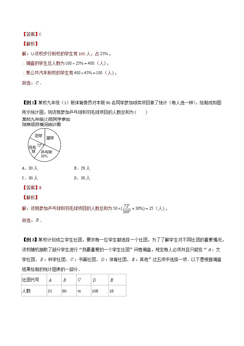 7.2 统计图的选用-八年级数学下册同步培优讲练综合（苏科版）03