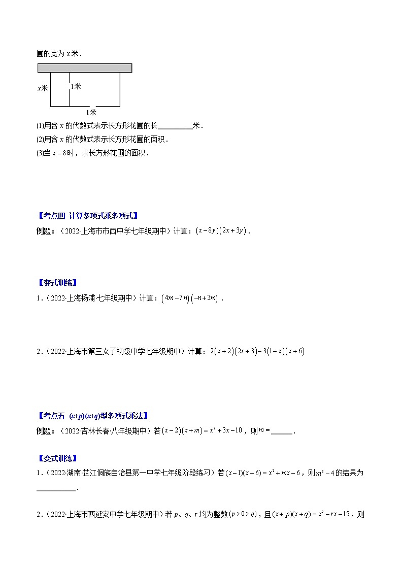 专题10 整式的乘法压轴题十种模型全攻略（原卷版）第3页