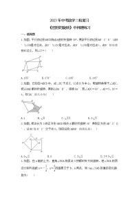 2023年中考数学二轮复习《图形的旋转》中档题练习（含答案）