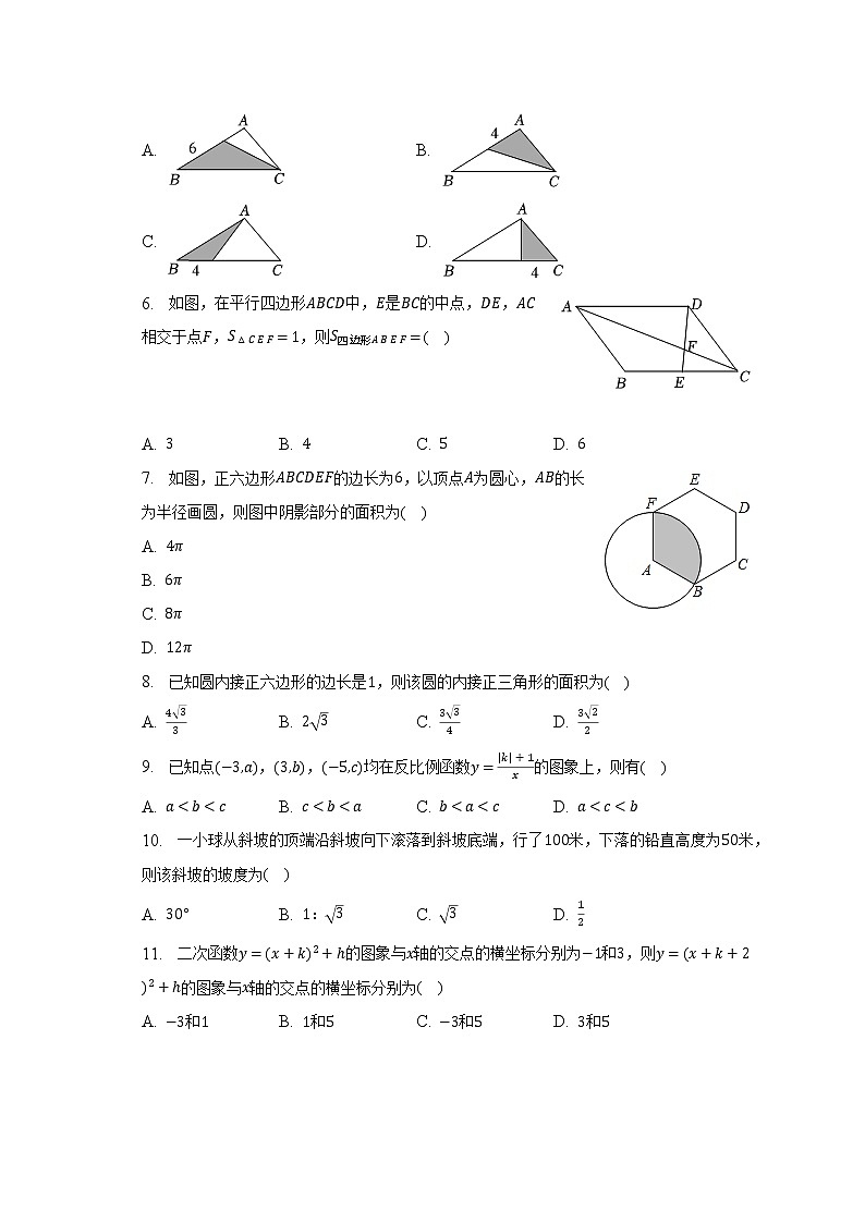 2022-2023学年河北省石家庄市高邑县九年级（上）期末数学试卷（含解析）02
