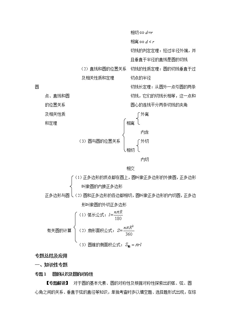 中考数学一轮复习精品讲义 圆03