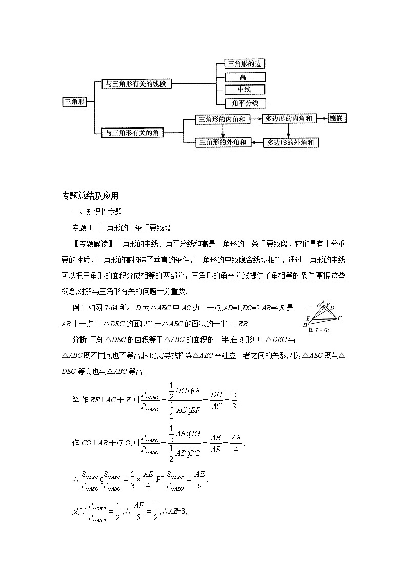 中考数学一轮复习精品讲义   三角形第2页