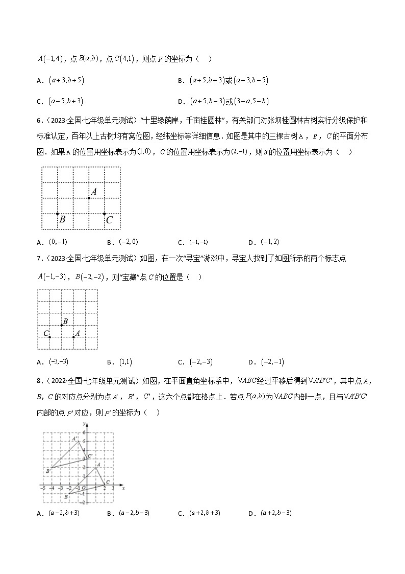 第七章 平面直角坐标系（培优卷）——2022-2023学年七年级下册数学单元卷（人教版）（原卷版+解析版）02