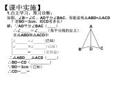 鲁教版七年级上册数学1.3探索三角形全等的条件（4）课件PPT