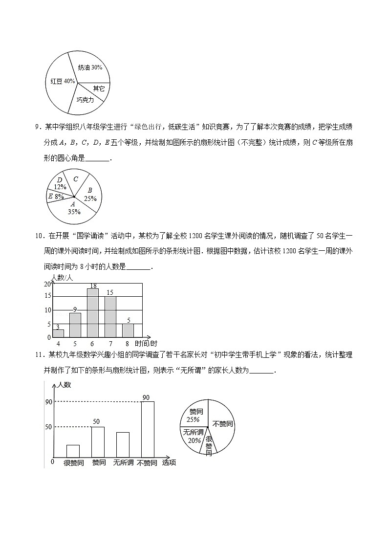 第7章 数据的收集、整理、描述（基础卷）——2022-2023学年八年级下册数学单元卷（苏科版）（原卷版+解析版）02