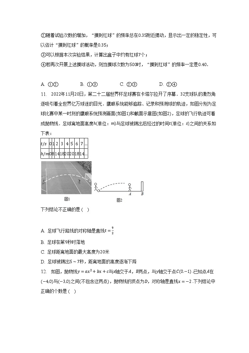 2022-2023学年云南省昆明市官渡区九年级上学期期末数学试卷（含解析）第3页