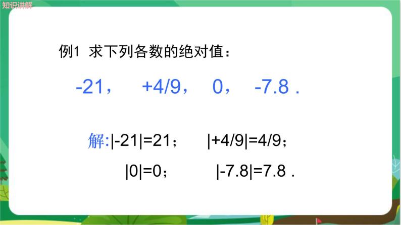 泸科数学七上 1.2数轴、相反数和绝对值（第3课时） PPT课件+教案05