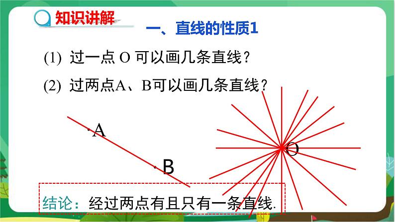 泸科数学七上 4.2　线段、射线、直线（第1课时） PPT课件+教案04