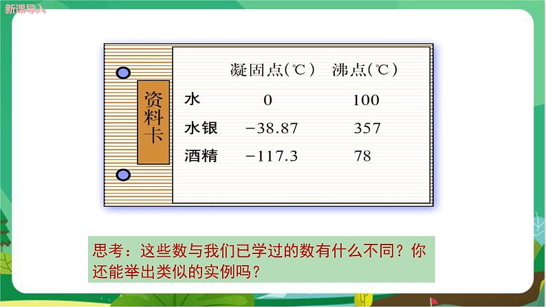 华东师大数学七上 2.1.1正数和负数 PPT课件+教案06