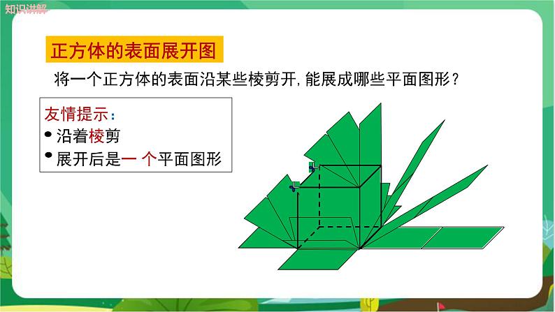 华东师大数学七上 4.3立体图形的表面展开图 PPT课件+教案05