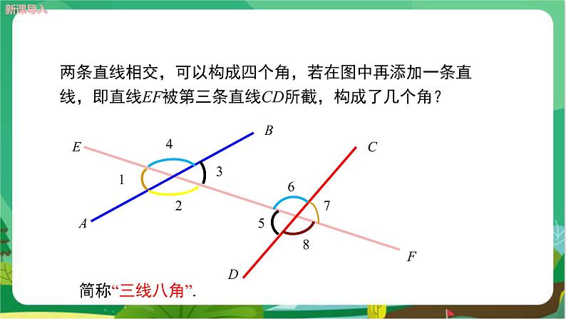 5.1.3同位角、内错角、同旁内角第5页