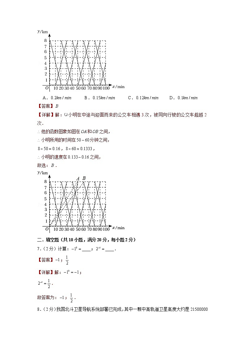 备战2023年江苏南京中考数学仿真卷（四）（解析版）第3页
