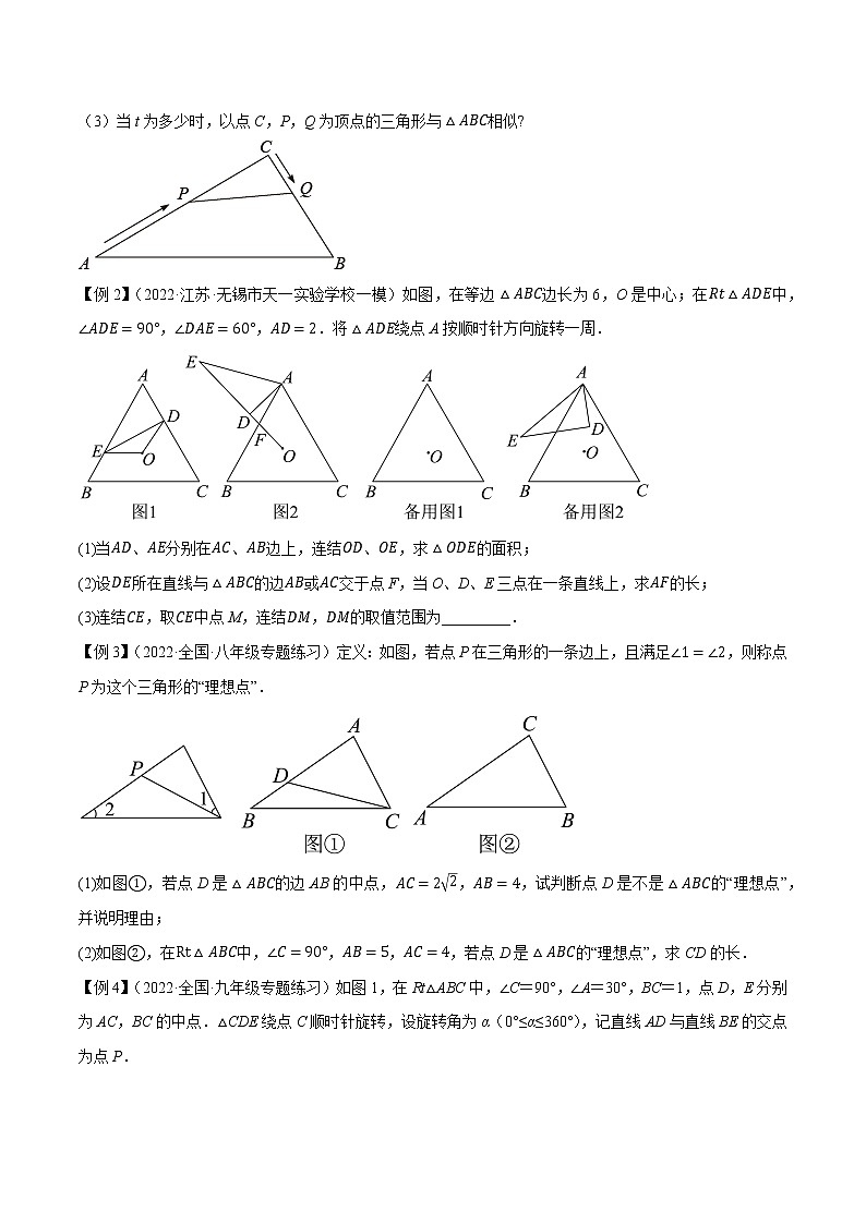 专题19 相似基本模型-中考数学压轴大题之经典模型培优案（全国通用）02