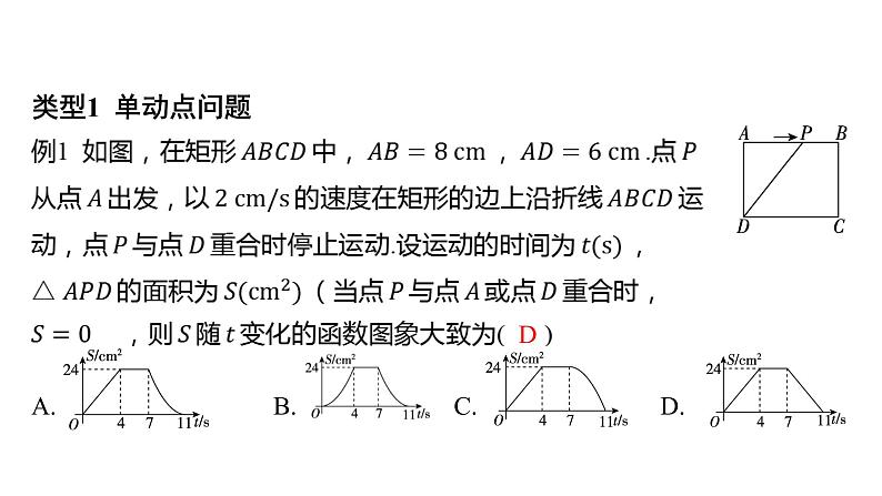 初中数学一轮复习培优微课 分层、递进解决函数图象的识别问题 思维引导系列课件PPT01