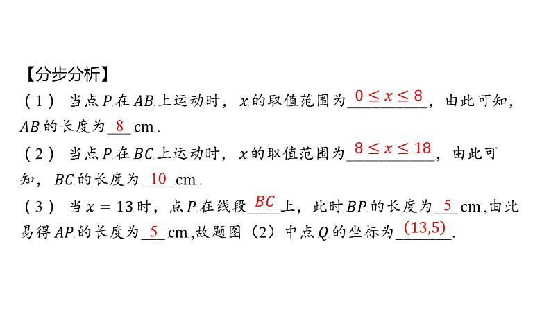 初中数学一轮复习培优微课 由几何图形上的动点和函数图象解决几何问题 思维引导系列课件PPT02