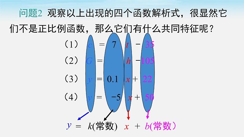 19.2.2 第1课时 一次函数的概念 人教版八年级数学下册课件第5页