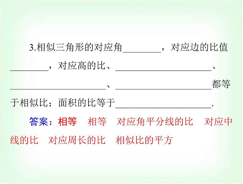 中考数学总复习第四章第19课时图形的相似课件04